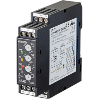 Реле измерительное OMRON K8AK-AW DIN-рейка