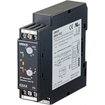 Реле измерительное OMRON K8AK-PA 4 DIN-рейка