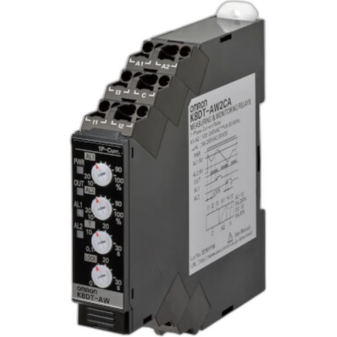 Реле измерительное OMRON DIN-рейка K8DT-AW
