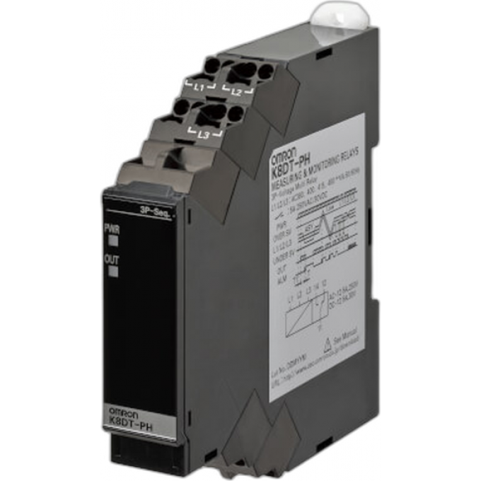 Реле измерительное OMRON DIN-рейка высокая K8DT-PH