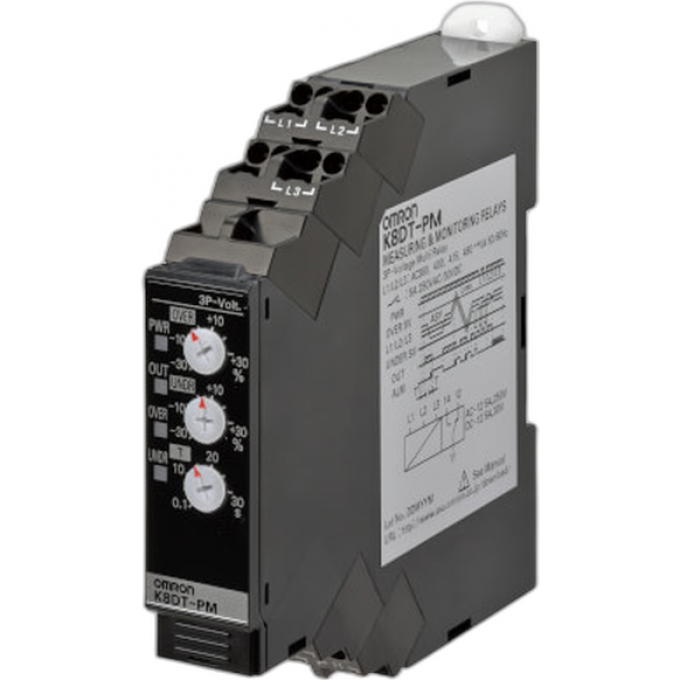 Реле измерительное OMRON DIN-рейка K8DT-PM