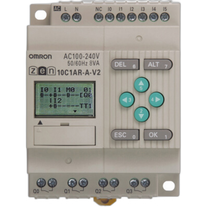 Программируемое реле OMRON 12 мм 8 мм ZEN-20C